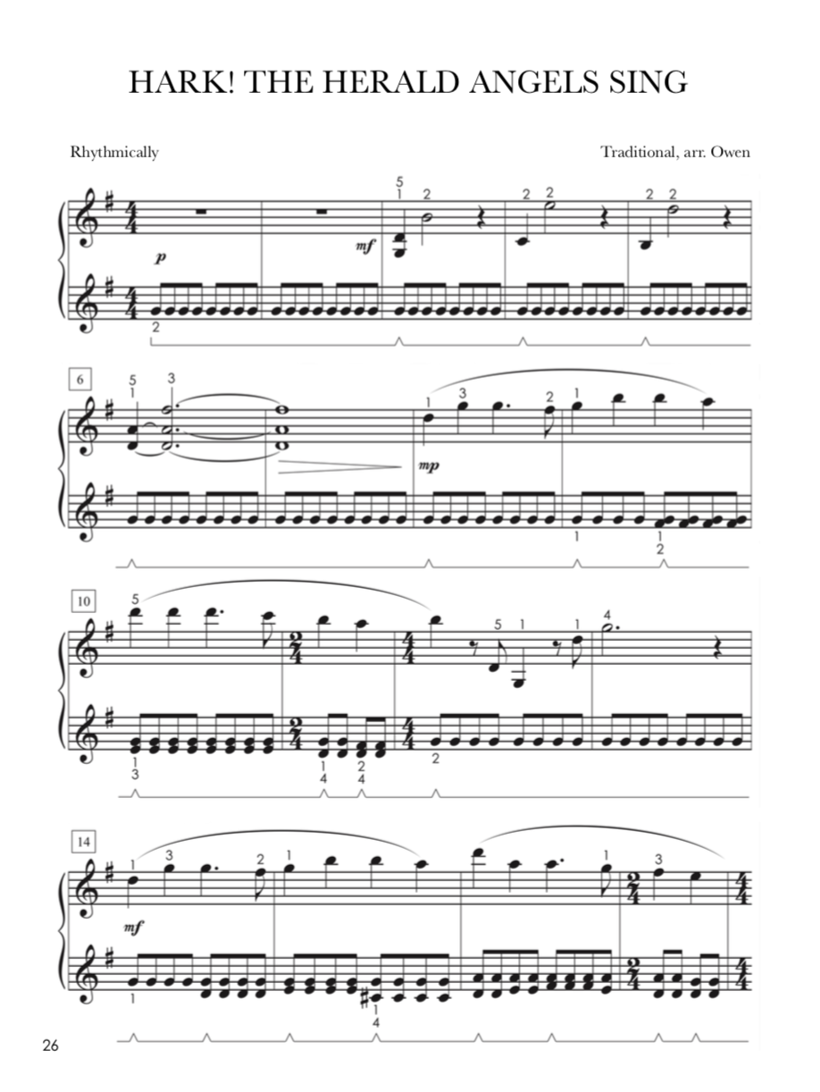 Piano Safari - The Joy of Christmas Book 3 with Audio (Intermediate)