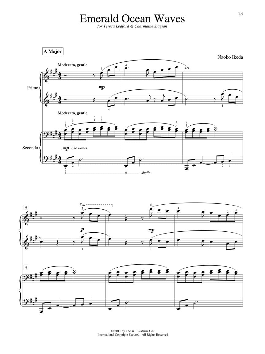 Naoko Ikeda - Duets In Color Book 1