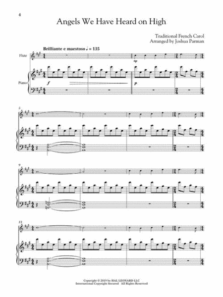 Favorite Christmas Carols Classical Players Flute Bk/Ola