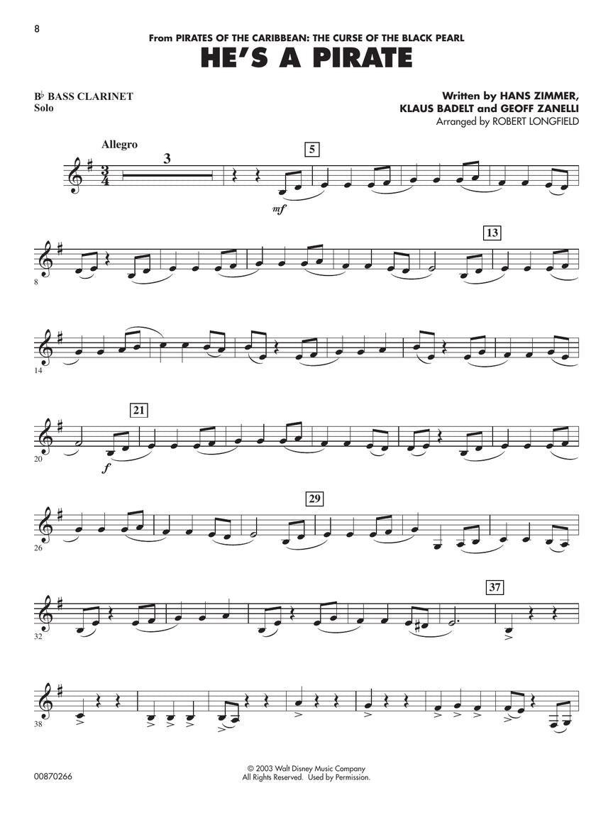 Essential Elements Disney Favorites - Bb Bass Clarinet Book/Ola