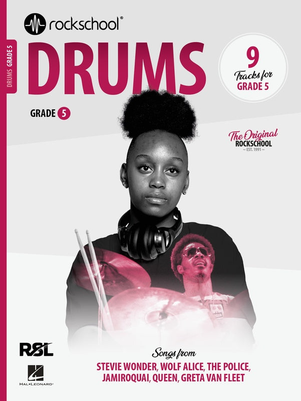 Rockschool Drums 2024+ - Teacher Bundle C (Grade 4 - Grade 8 Books)