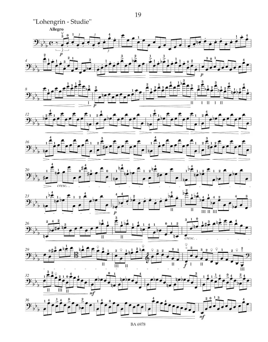 High School Of Cello Playing 40 Etudes Op 73