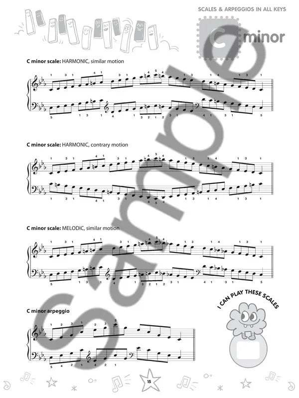 Denes Agay - Easy Piano Scales Book
