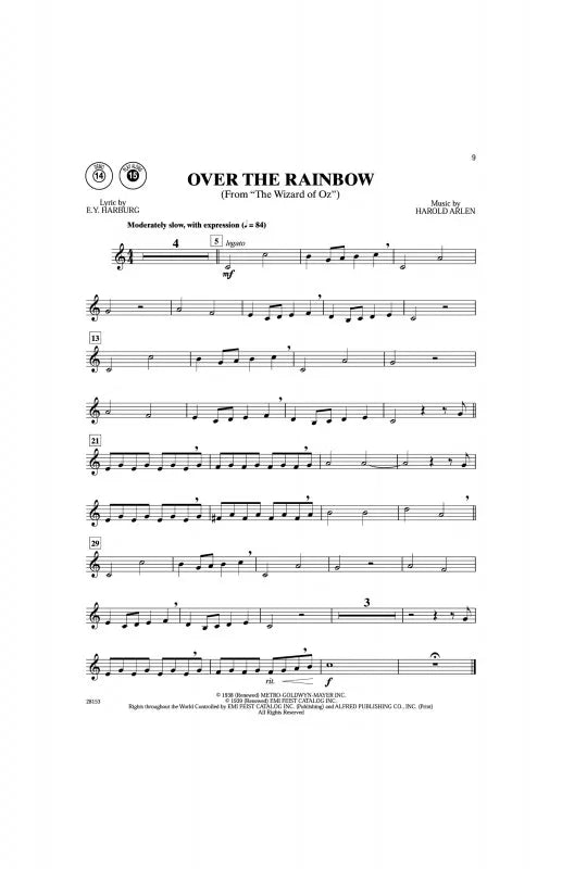 Easy Popular Movie Instrument Solos Trumpet Book/Ola