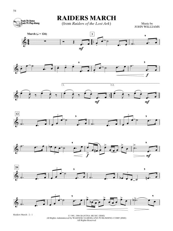 Ultimate Movie Instrumental Solos Trumpet Bk/Ola