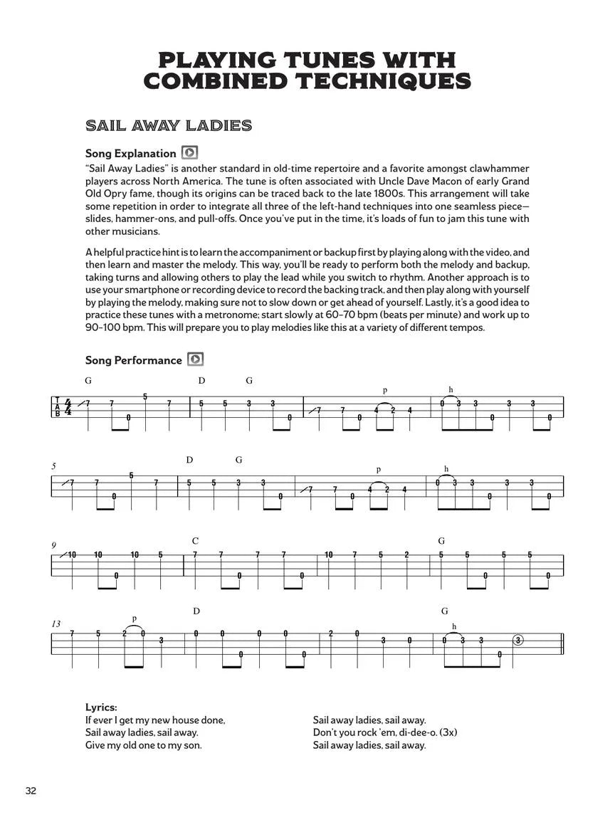 Lil' Rev Teaches Clawhammer Ukulele Book/Olm