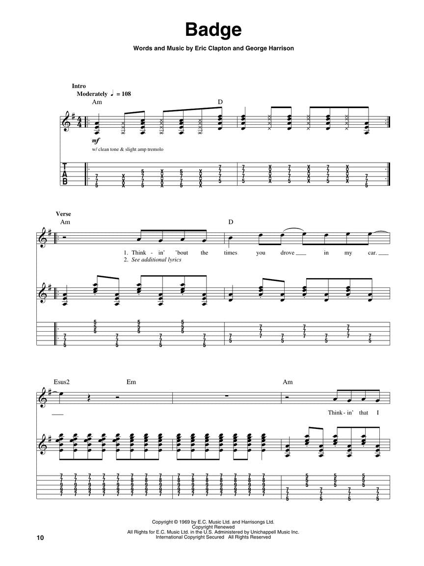 Eric Clapton Guitar Play Along Volume 24 Book/Ola