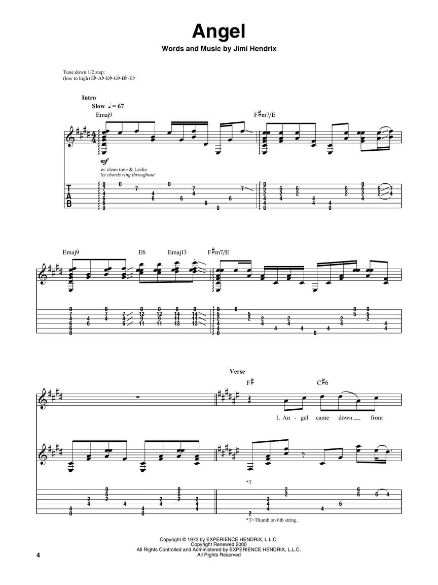 Jimi Hendrix Deluxe Guitar Play Along Volume 24 Book/Ola