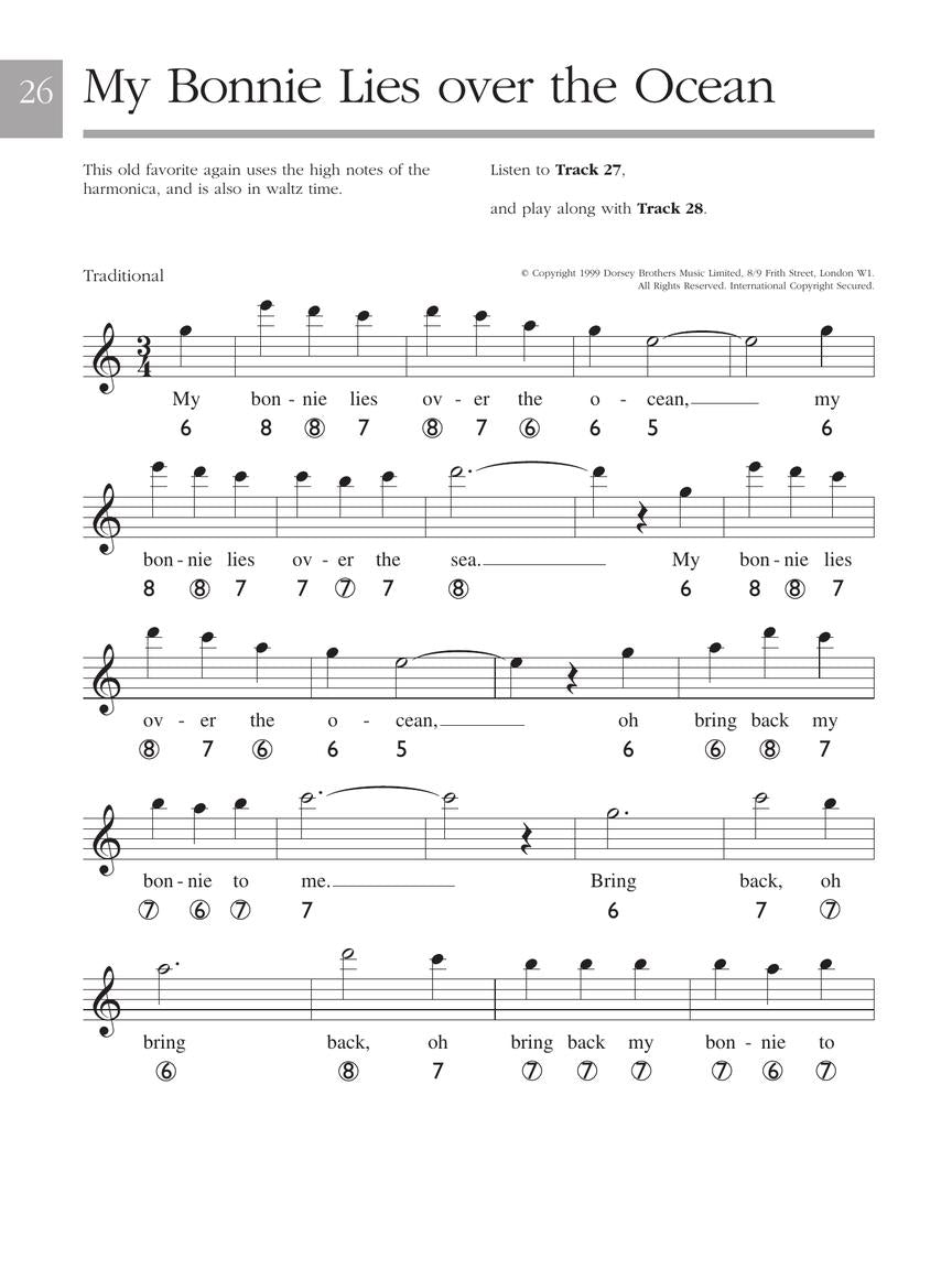 Absolute Beginners Harmonica Book/Ola