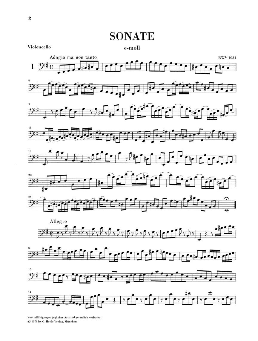 JS Bach - Sonatas Volume 1 Authentic Sonatas for Flute with Piano Accompaniment Book