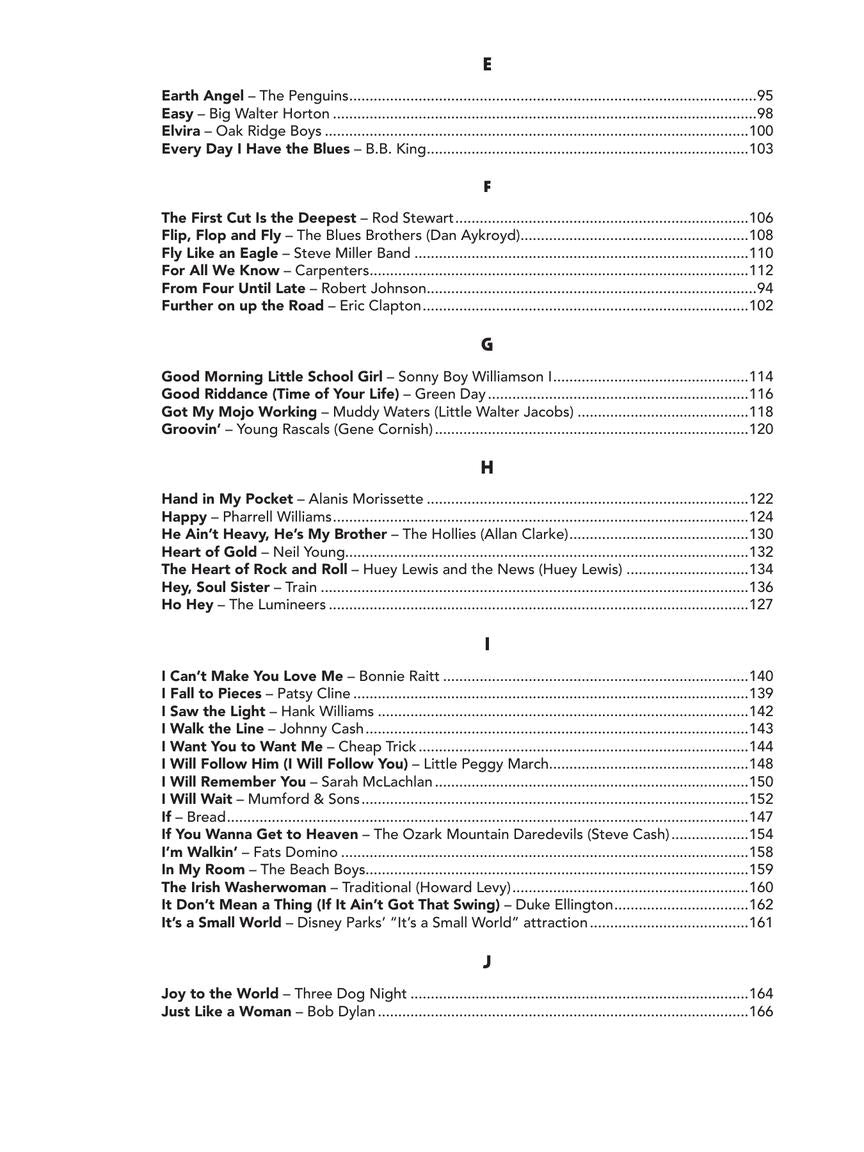 The Harmonica Fake Book - (140 Songs)