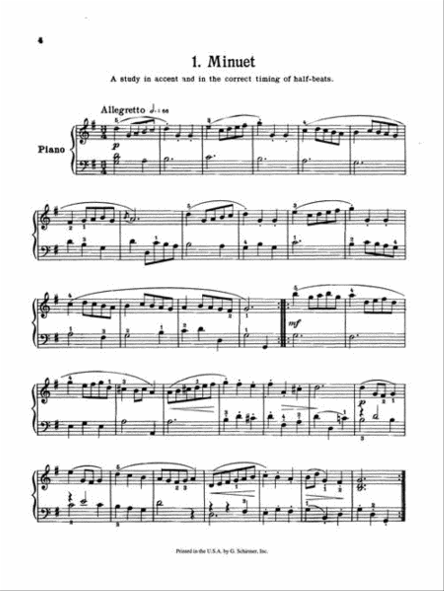 First Lessons In Bach Book 1 - 16 Classical Pieces by Johann Sebastian Bach