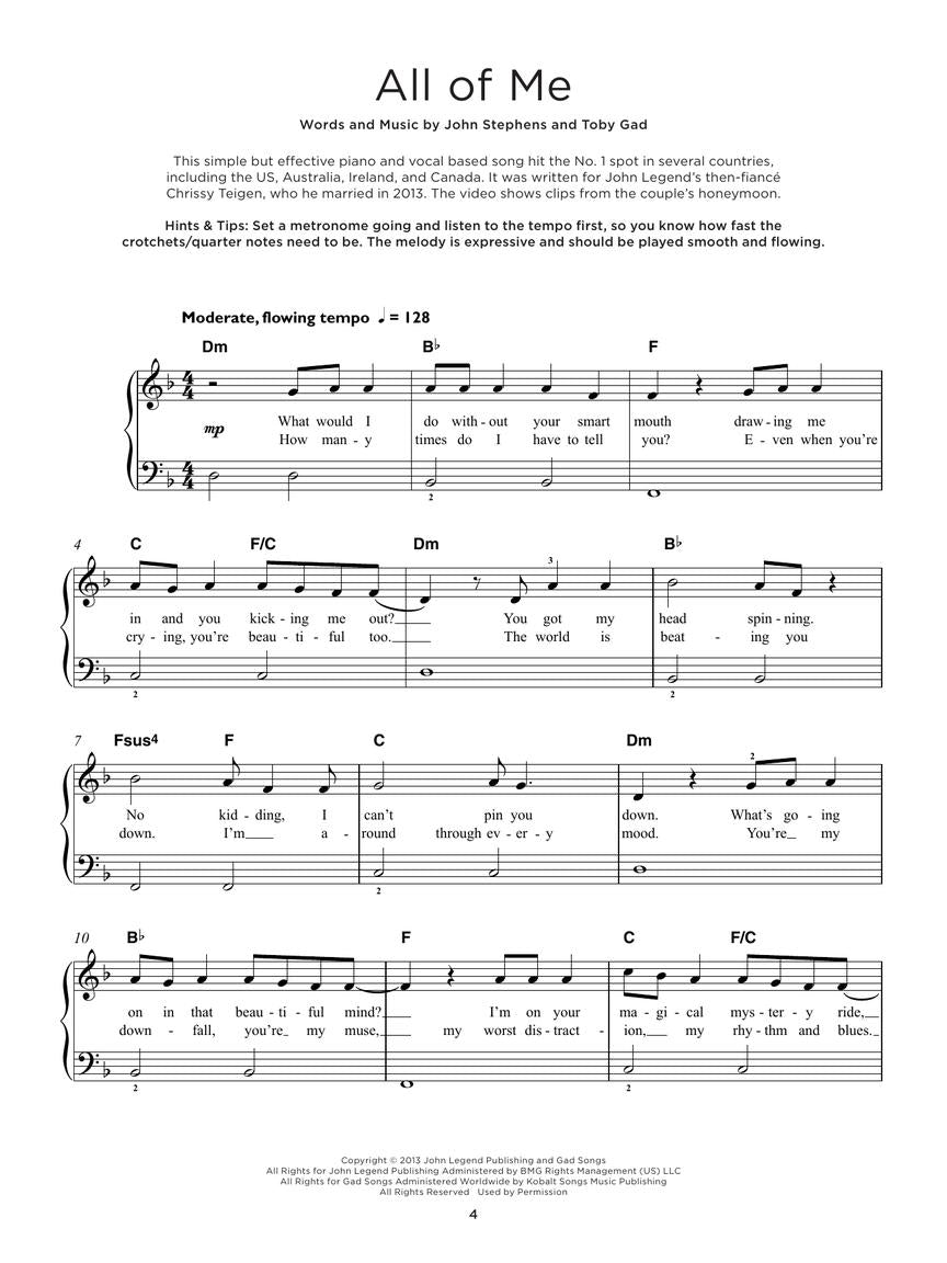 Really Easy Piano - 40 Of The Most Beautiful Songs Ever Book