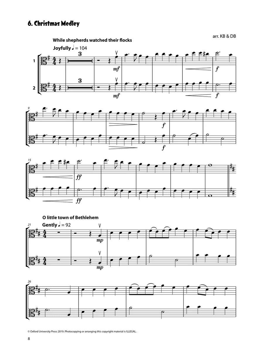 String Time Christmas - Viola Book