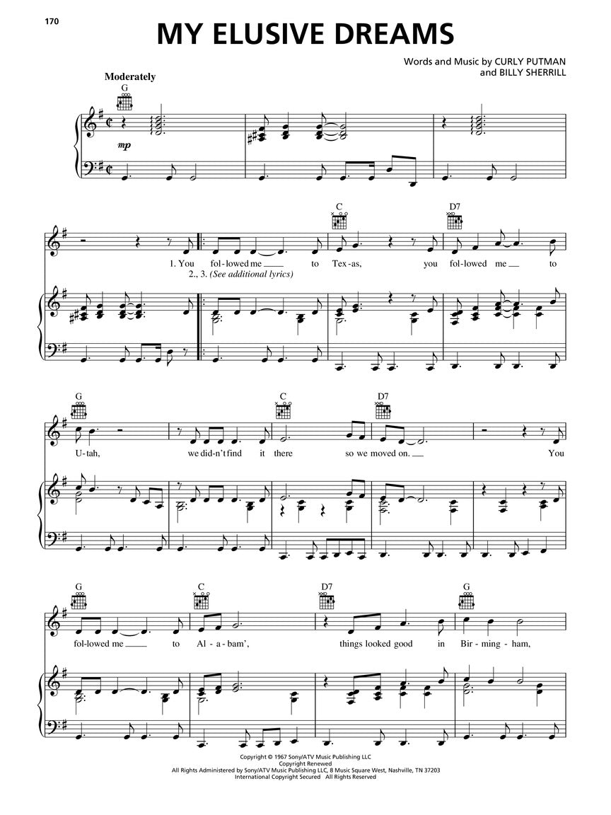 Best Country Songs Ever - Piano/Vocal/Guitar (76 Songs) 3rd Edition Book