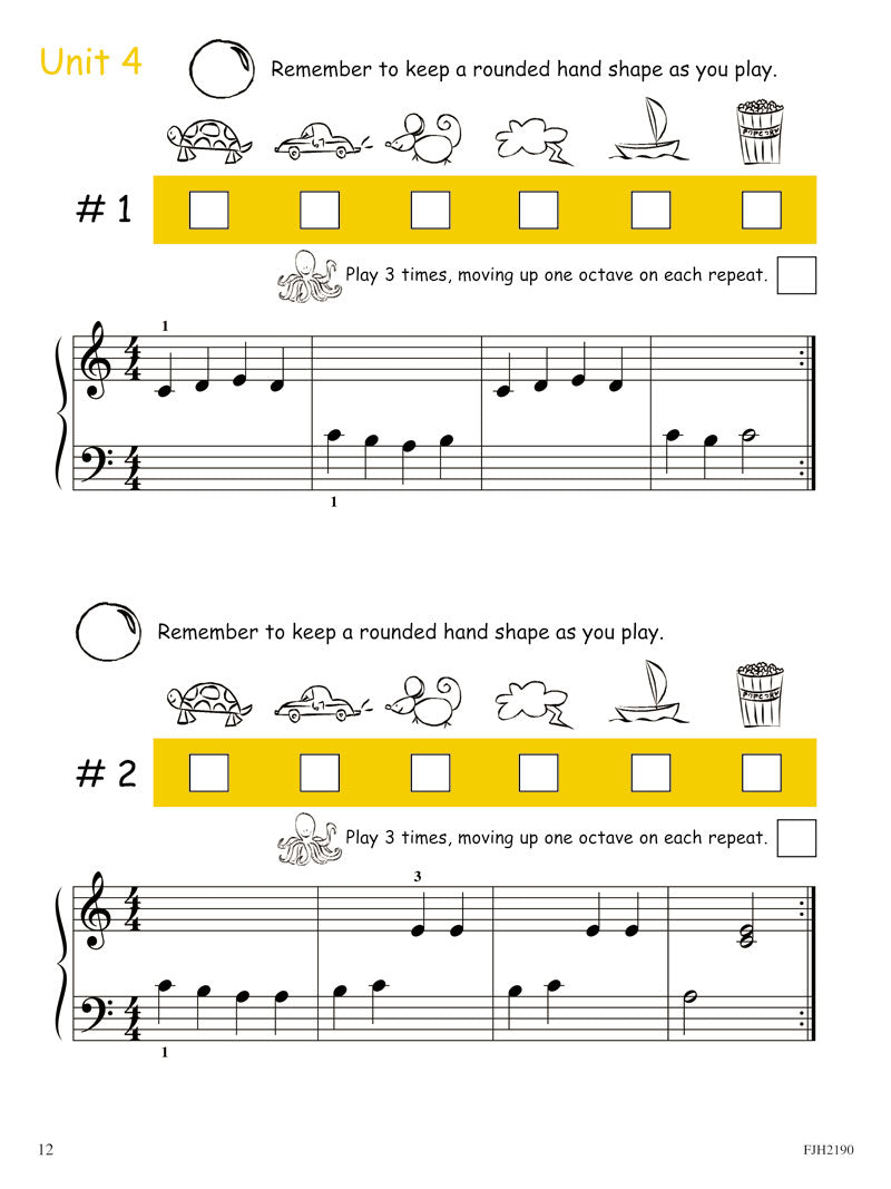 Perfect Start For Finger Exercises - Book 1