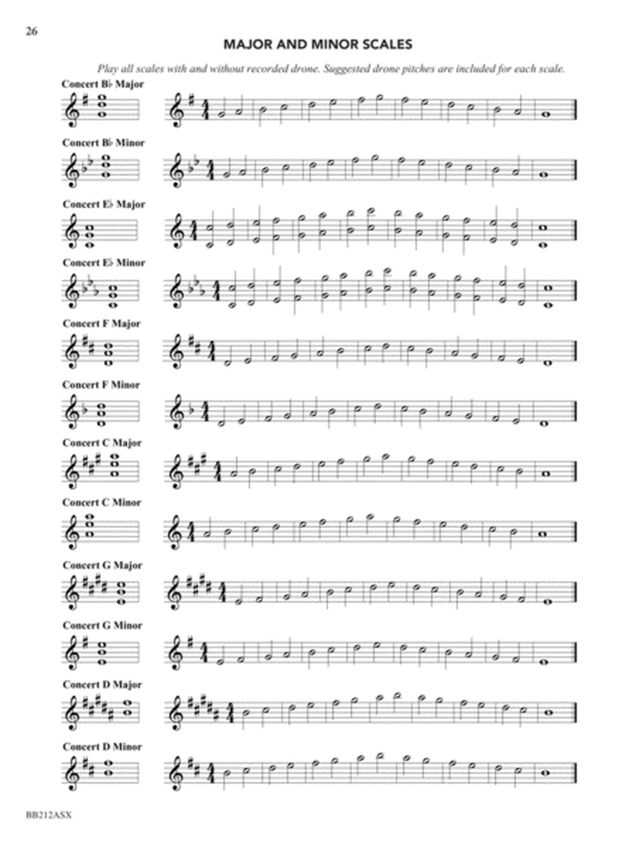 Tuned In - Alto Saxophone Book