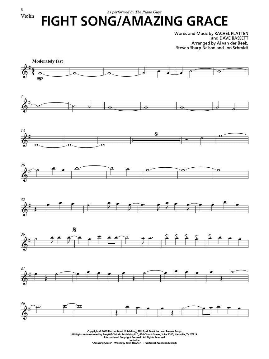 Piano Guys - Uncharted Piano with Optional Violin Book