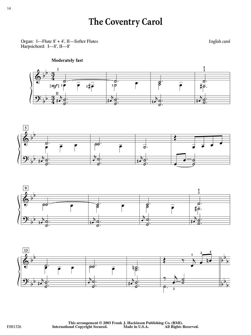 A Baroque Christmas - Intermediate Piano Book