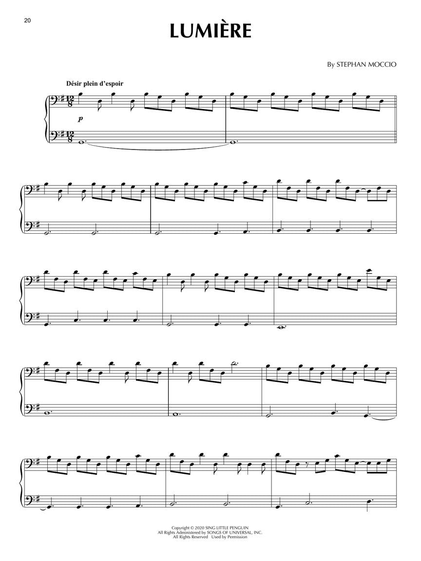 Stephan Moccio - Tales Of Solace Piano Solo Book