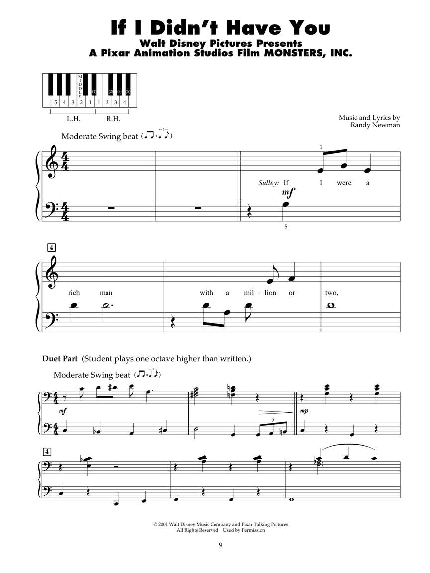 Disney Favorites 5 Finger Piano