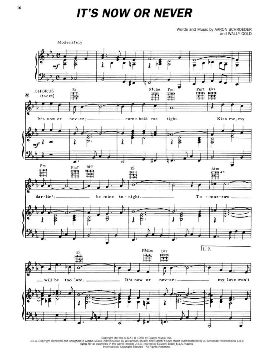 Elvis Presley Anthology - Volume 2 Piano/Vocal/Guitar Hardcover Songbook