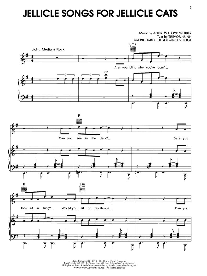Cats Vocal Selections