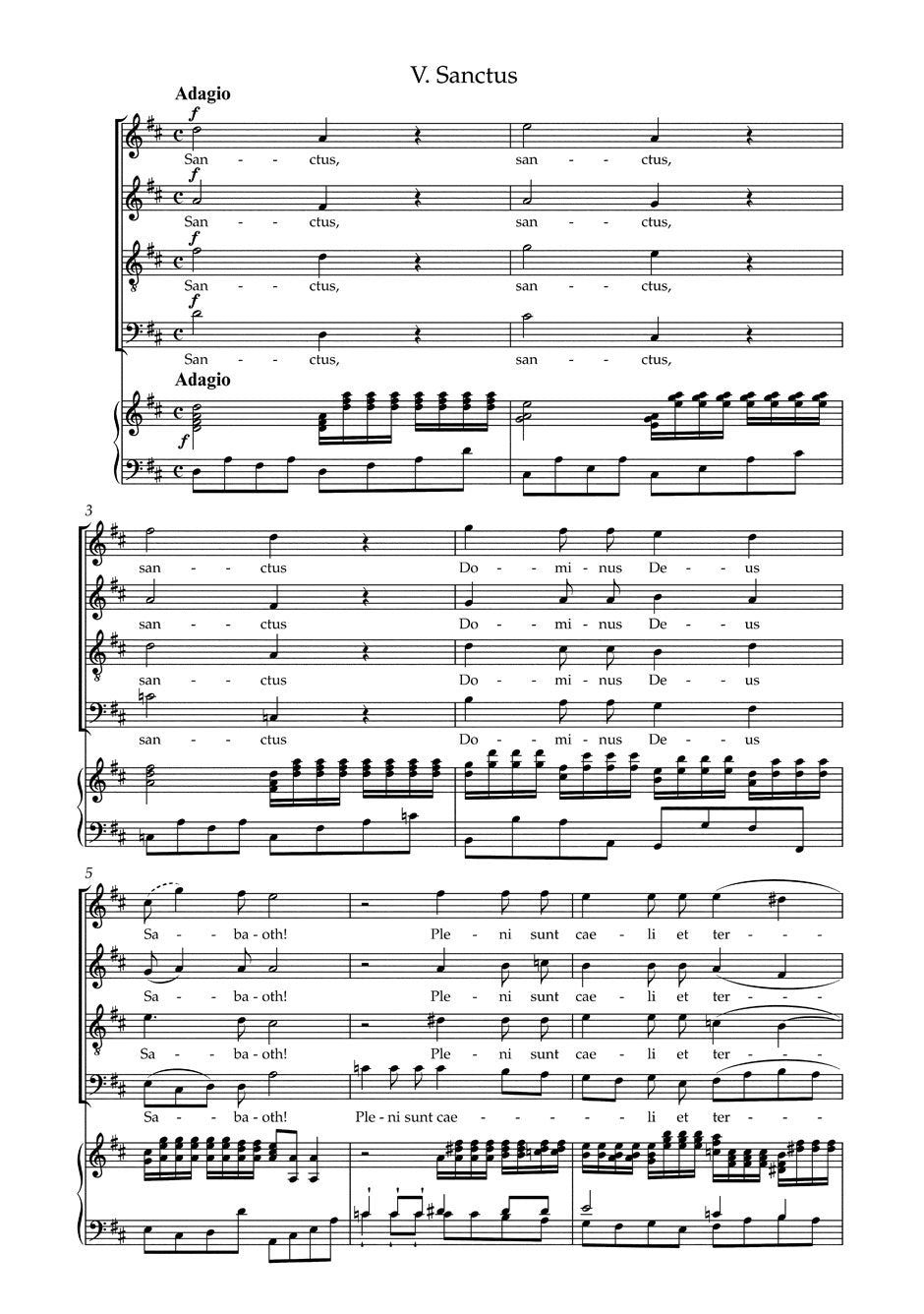 Mozart - Requiem K 626 Vocal Score