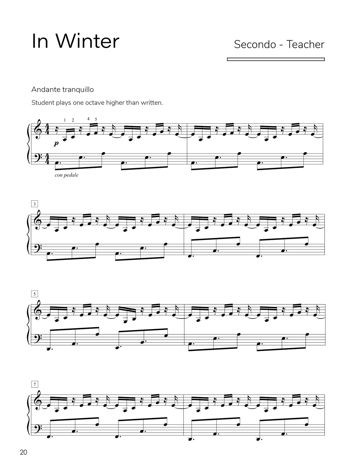 Piano Safari - Melodic Explorations Book 2 (8 Elementary Duets)