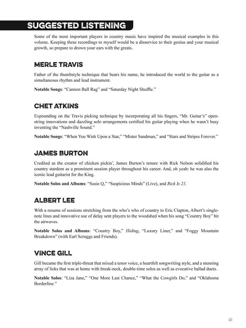 How To Play Country Lead Guitar Book/Ola