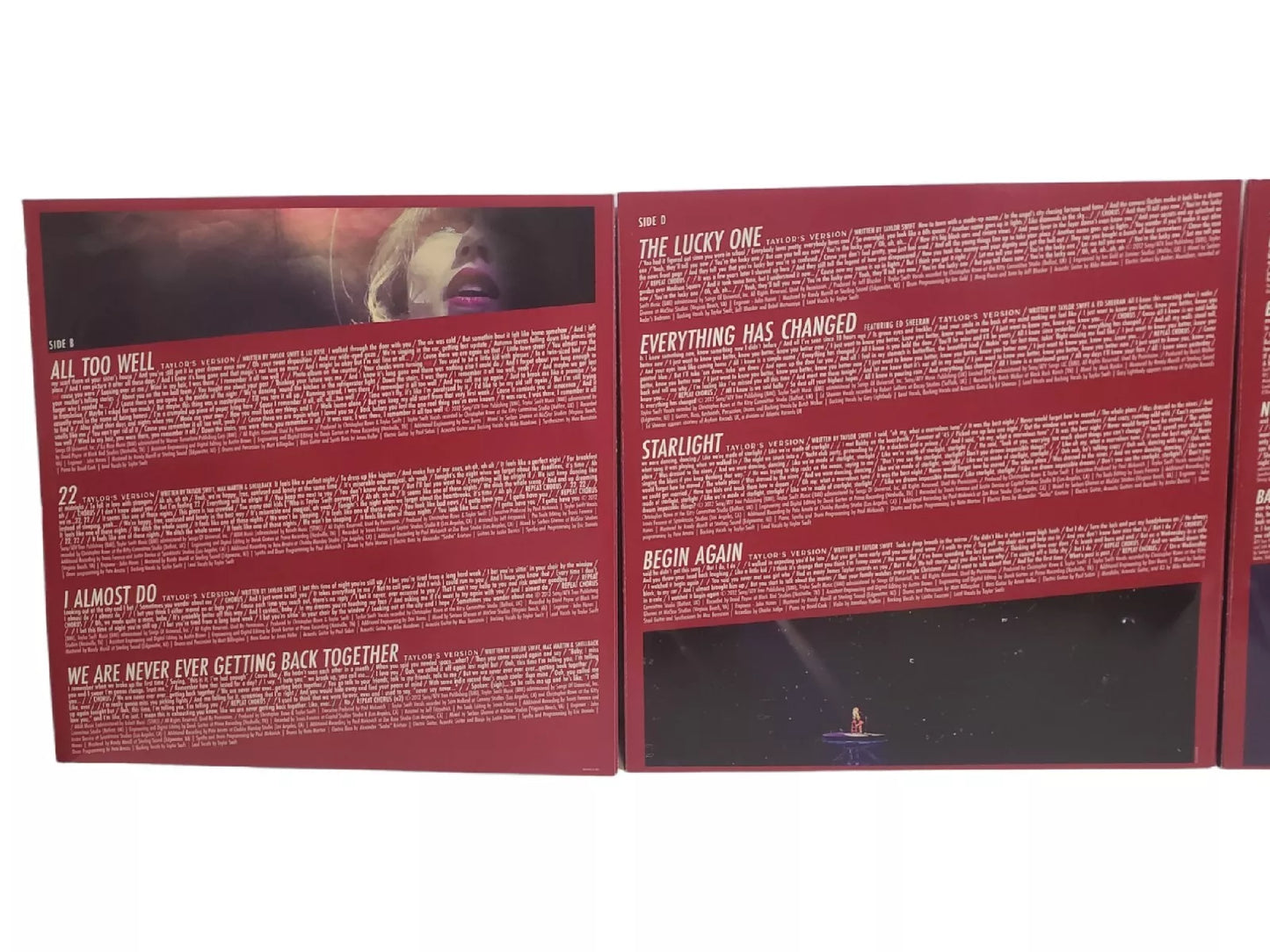 Taylor Swift - Red - Taylor's Version Vinyl (4 Vinyl Set)
