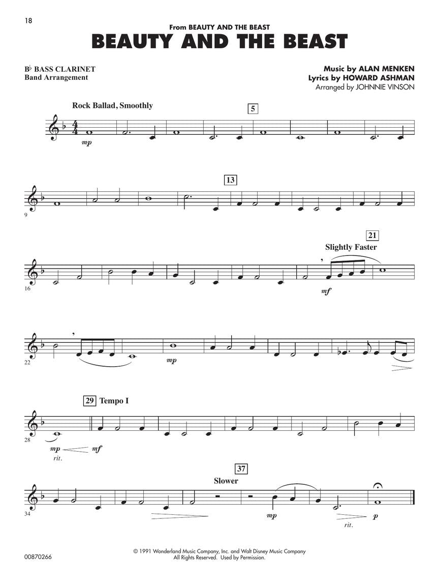 Essential Elements Disney Favorites - Bb Bass Clarinet Book/Ola