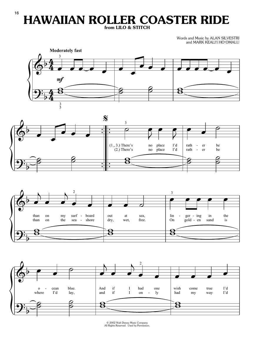 Disney Heroes and Sheroes For Big Note Piano Songbook