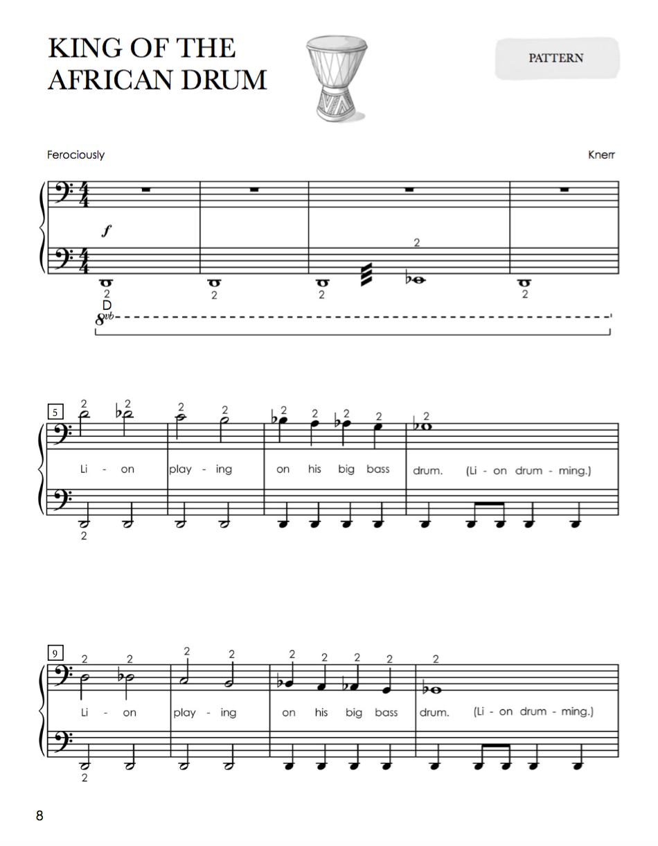 Piano Safari - Animal Adventures (Pieces and Exercises)