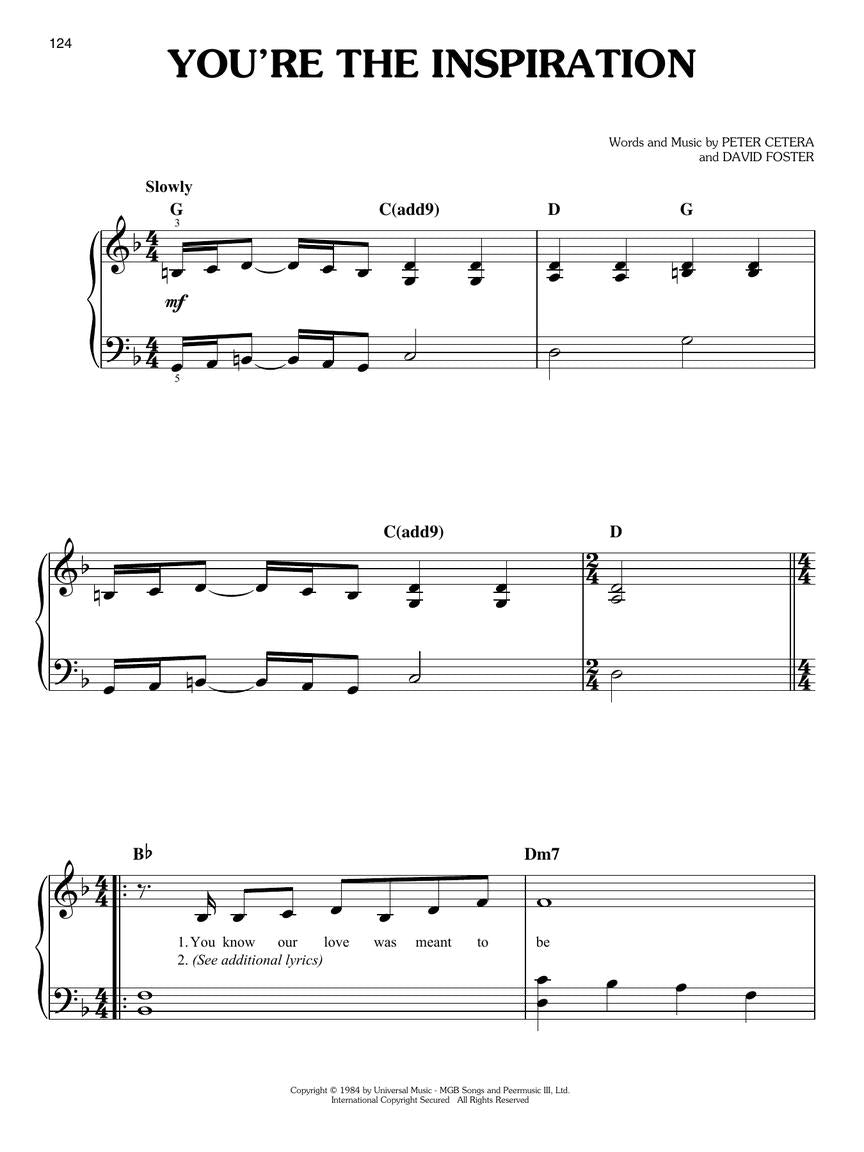 Hallelujah, Imagine & Other Songs Inspiration -  Easy Piano Book