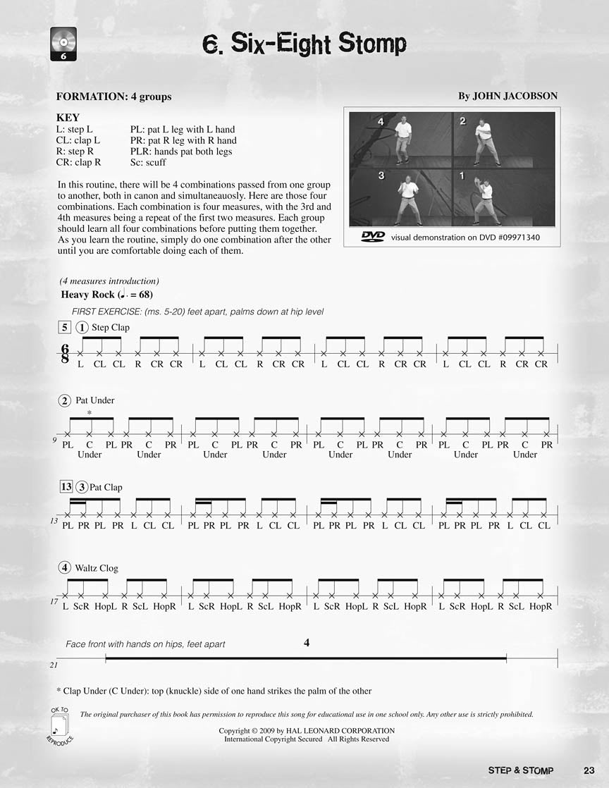 Step And Stomp Bk/Cd