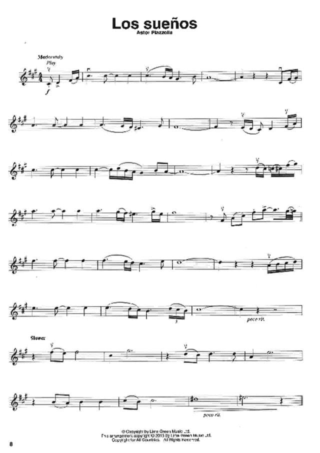 Piazzolla Tangos - Violin Play Along Volume 46 Book/Ola