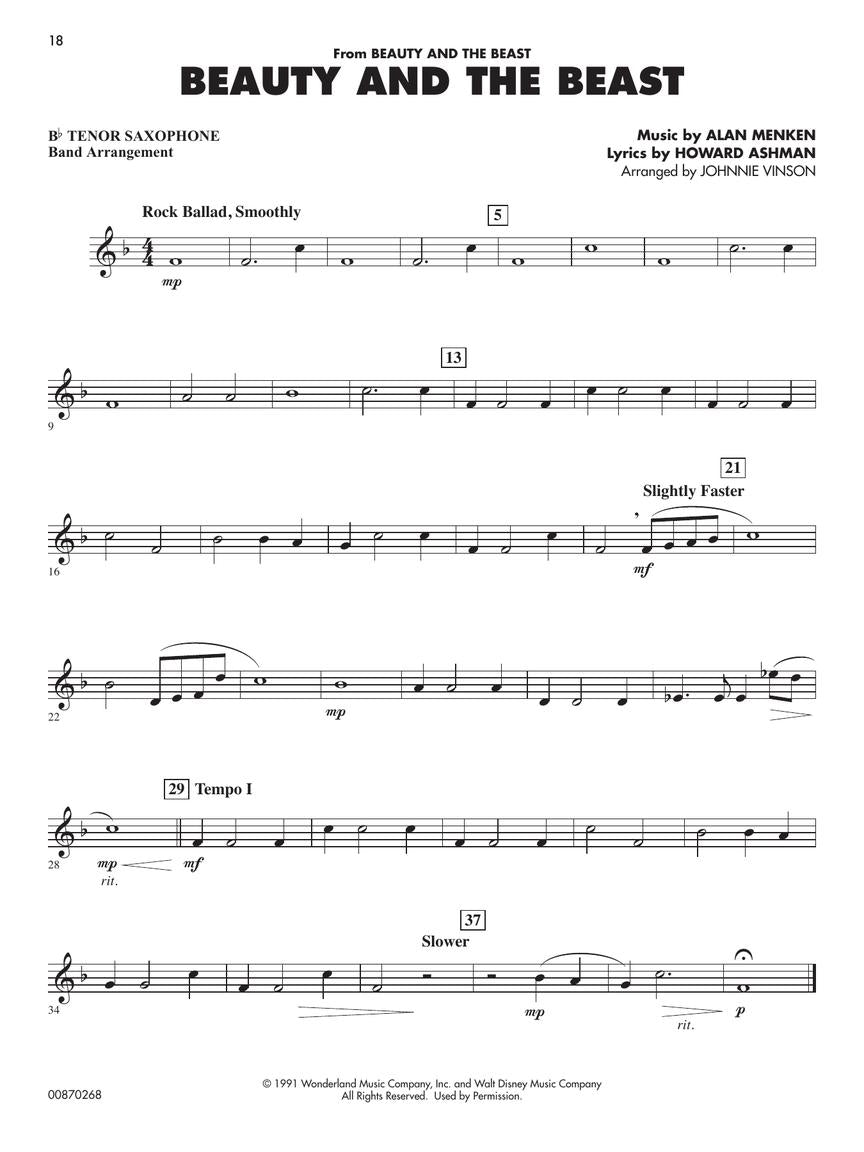 Essential Elements Disney Favorites - Tenor Saxophone Book/Ola