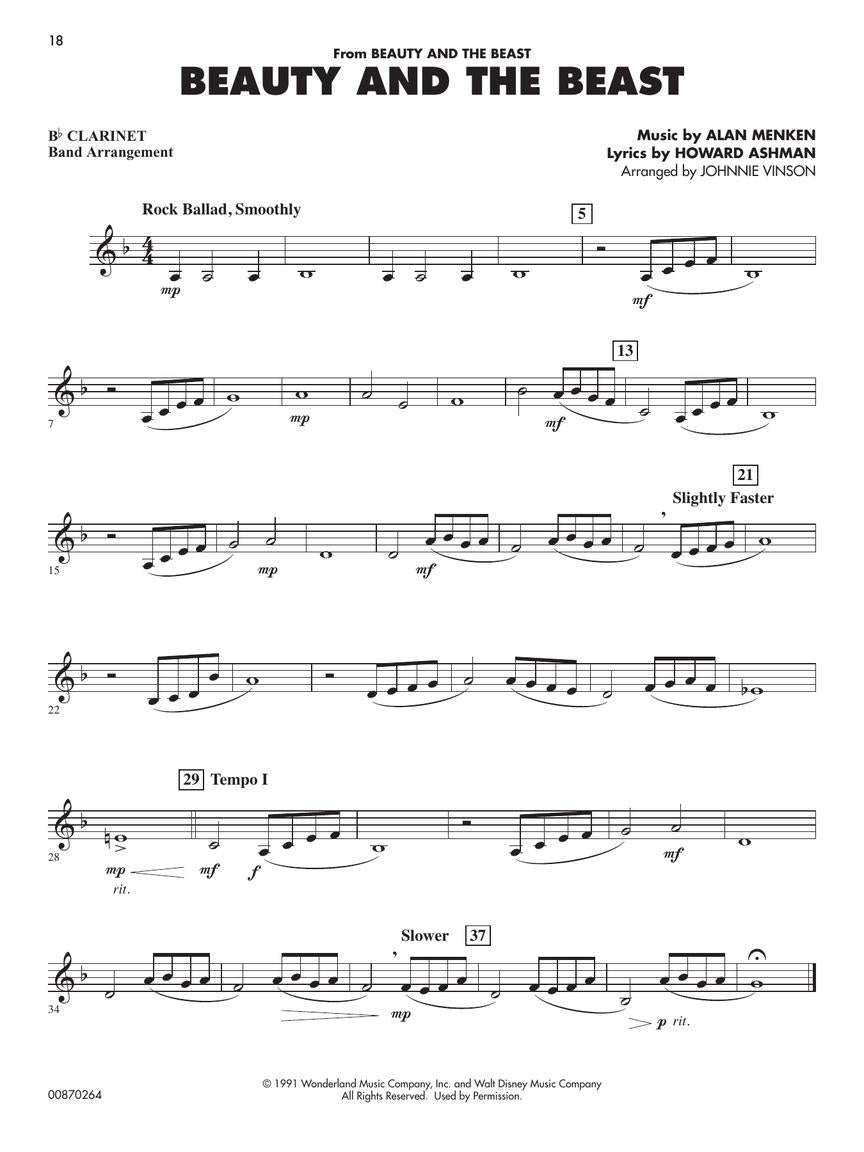 Essential Elements Disney Favorites - Bb Clarinet Book/Ola