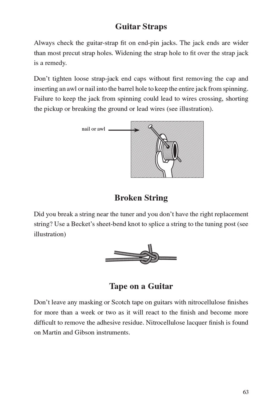 Acoustic Guitar Repair Detective Book