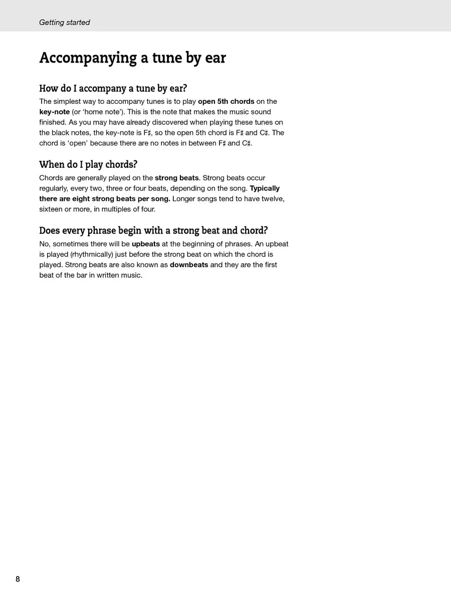 Piano By Ear - Learn to Play By Ear Book