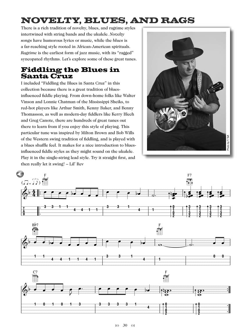 Fiddle Tunes For Ukulele Book/Ola