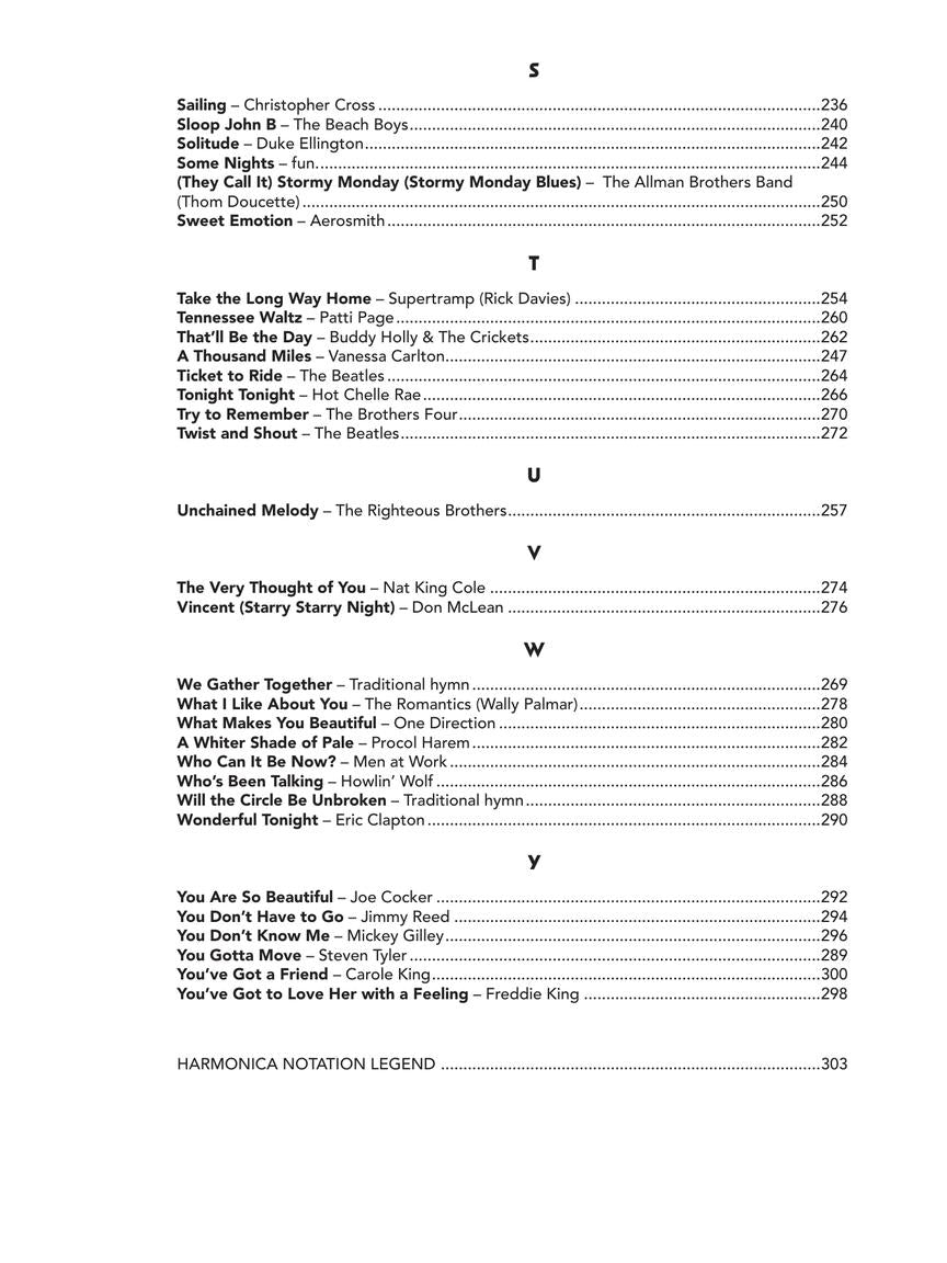 The Harmonica Fake Book - (140 Songs)