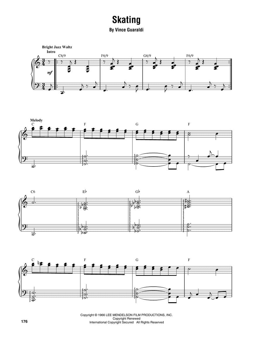 The Definitive Vince Guaraldi Piano Collection Book (31 Songs)