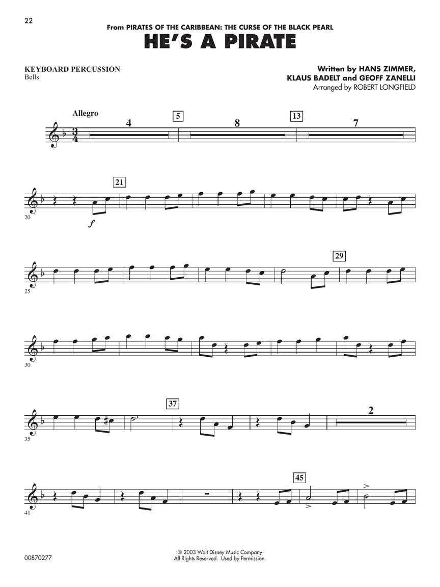 Essential Elements Disney Favorites - Keyboard Percussion Book/Ola