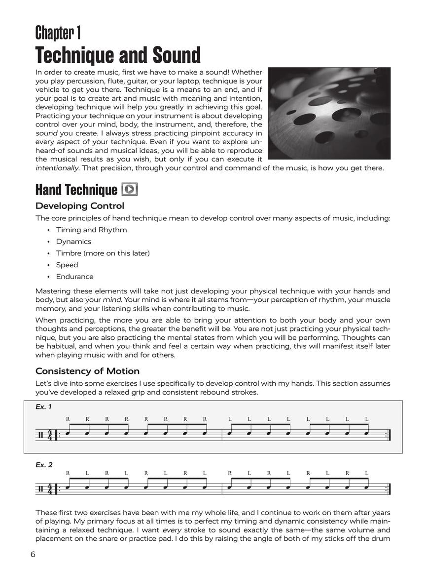 The Total Drummer Book/Audio/Video