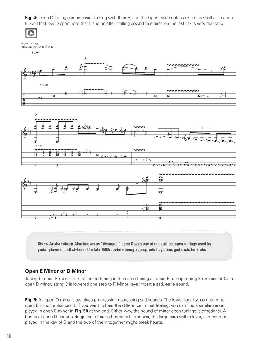 Chicago Blues Slide Guitar Book/Olm
