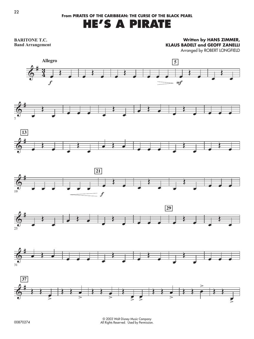 Essential Elements Disney Favorites - Baritone Treble Clef Book/Ola