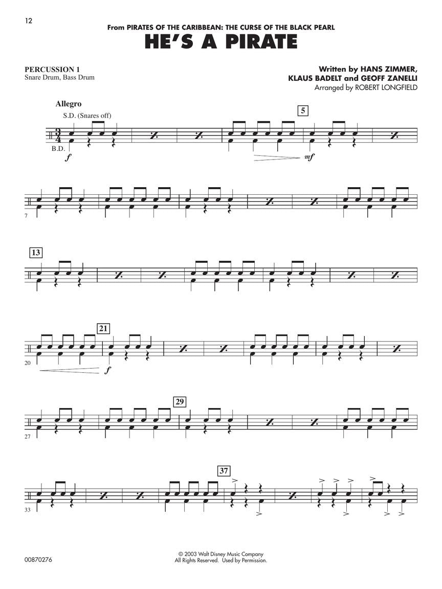 Essential Elements Disney Favorites - Percussion Book/Ola
