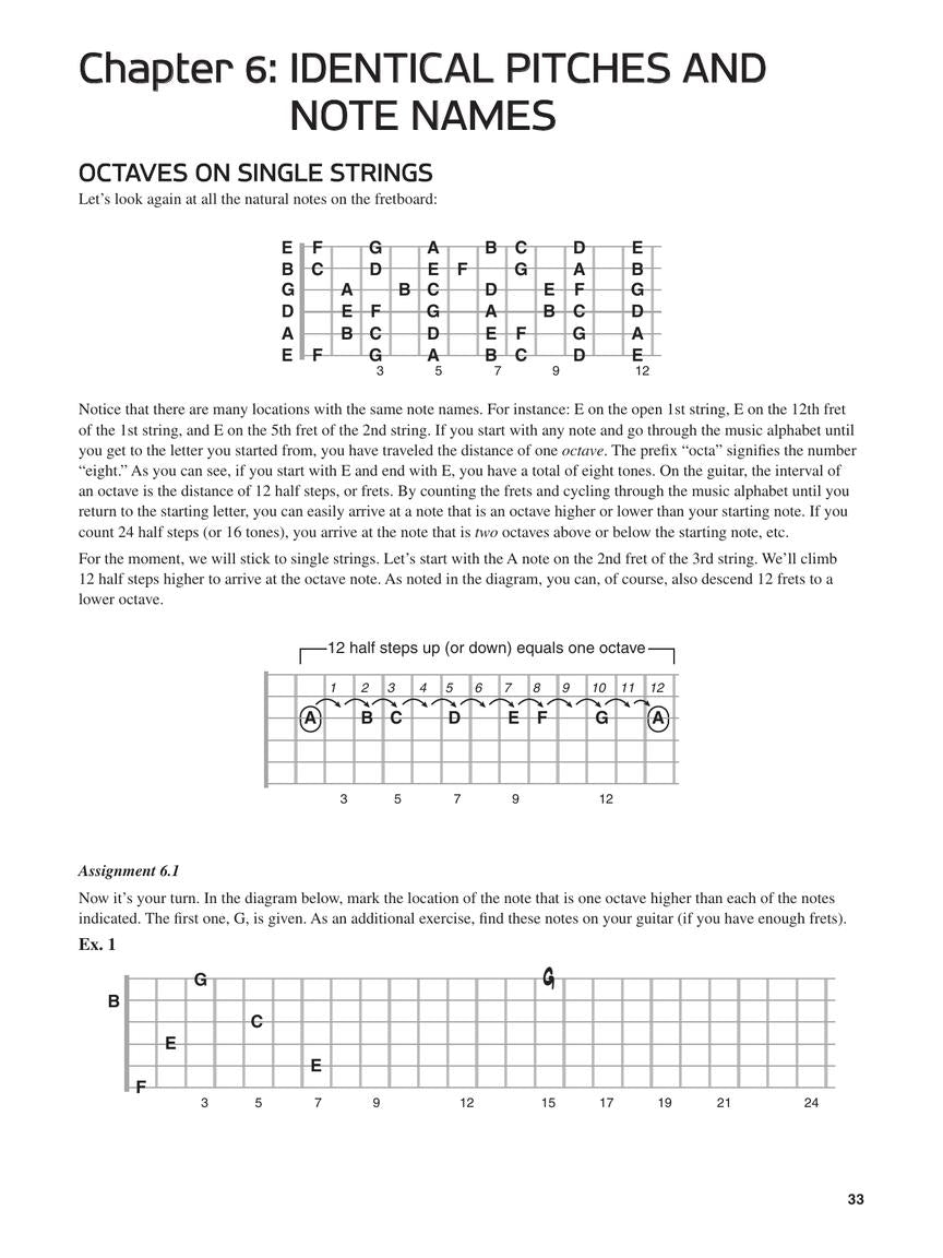 Guitar Theory Workbook Book/Ola